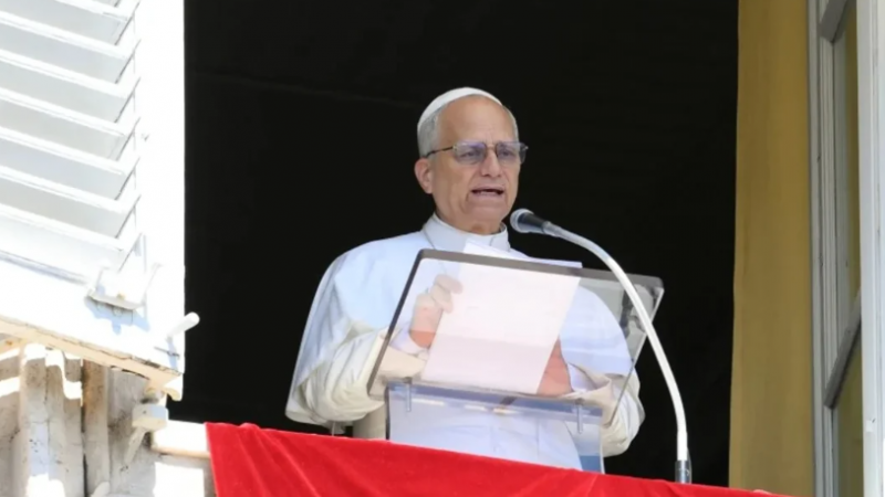 El papa León XIV pidió paz para la castigada Ucrania